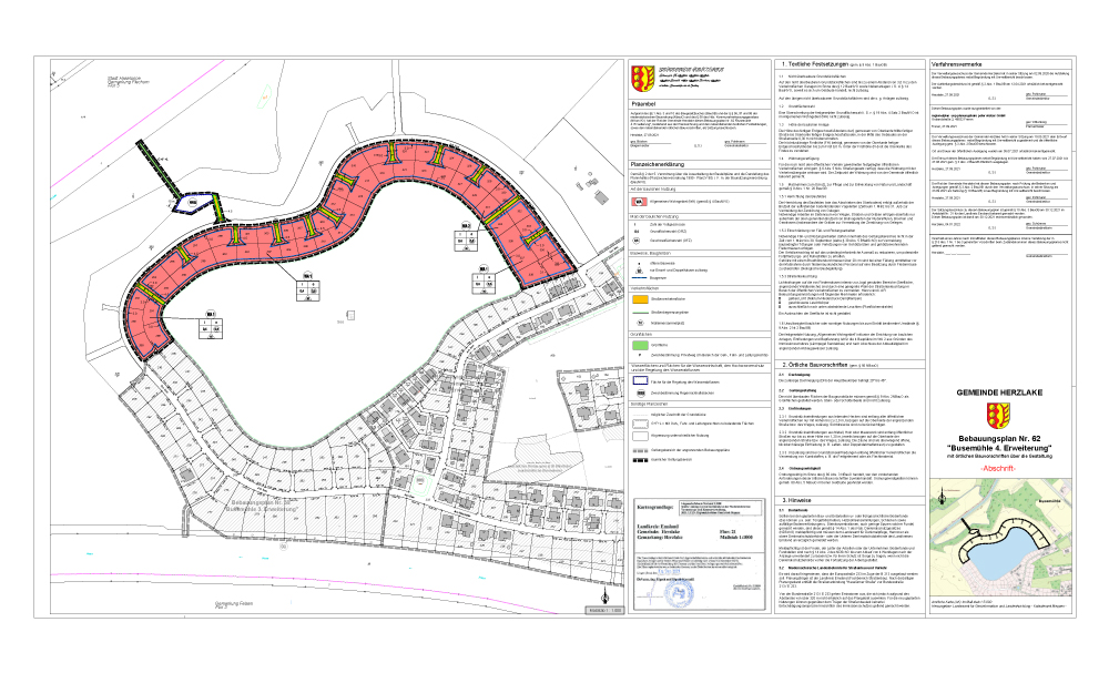 Bebauungsplan Busemühle